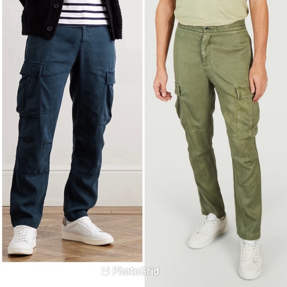 Officine GénéraleJay Pigment Dyed Cargo Pants in Gray color